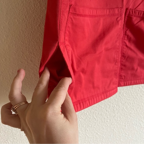 Women's Red Antidote Scrubs Scrub Top Size Medium - Picture 4 of 8